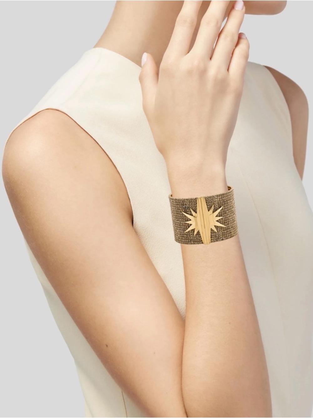 India Hicks Crystal Star Cuff
